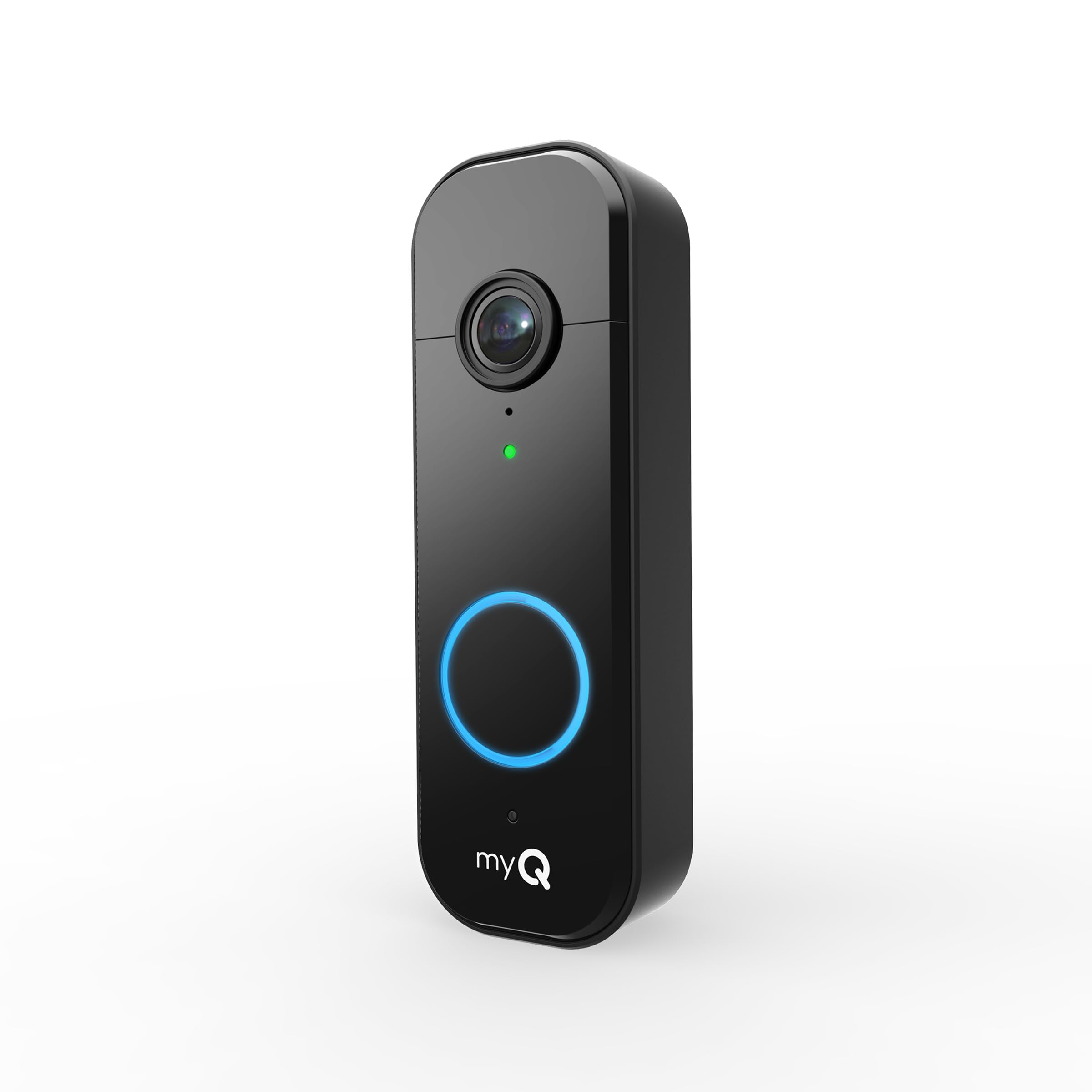 Photo 1 of CHAMBERLAIN myQ Video Doorbell | 2K Camera, Battery/Wired, Color Night Vision, Live View with 2-Way Talk, Motion Detection & Real-Time Alerts, 150 Deg Wide View, Black