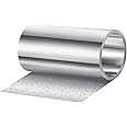 Zonon Aluminum Flashing Roll 14'' x 20' Roof Flashing Weatherproofing Metal Roofing Panels for Sealing Windows Doors Siding Roofing Stains Moss and Mildew Prevention