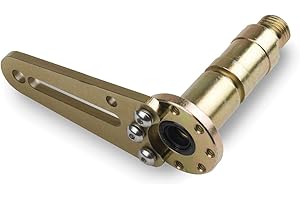 Lokar ATA-1000 Selector Shaft/Arm with 1/4" Slot and Hole for Ford AOD