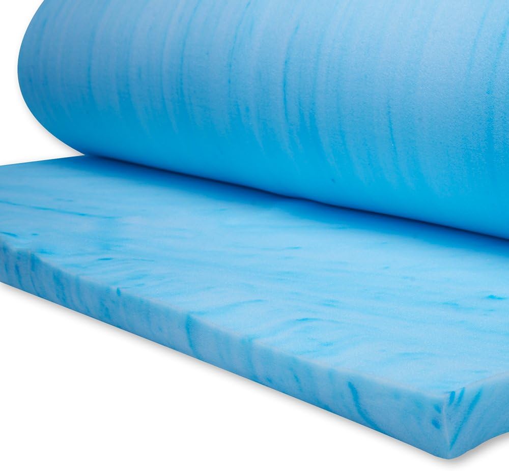 Best 1 Inch Queen Gel Memory Foam Mattress Topper Home & Home
