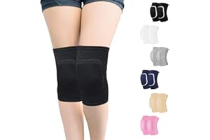HISFFOG Volleyball Knee Pads for Women, Men, Youth, Girls, Kids, Knee brace for Volleyball Basketball Football Dance Yoga Tennis Running Cycling Workout Climbing Wrestling