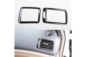 SZFKACCESS for Honda Civic 2006 2007 2008 2009 2010 2011 (2PCS Air Outlet Trims)