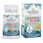 Nordic Naturals Children’s DHA Xtra, Berry Punch - 90 Mini Chewable Soft Gels for Kids - 636 mg Omega-3s EPA & DHA - Cognitive & Immune Function, Learning, Social Development - Non-GMO - 30 Servings