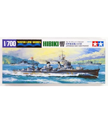 Maquette Tamiya 1/700 Croiseur Léger Japonais Yahagi - Modèle Plastique 31315