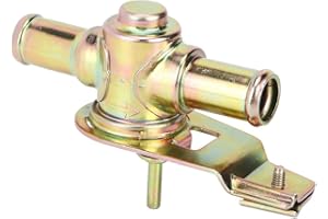 Heater Control Valve, Aluminium Alloy Car Heater Control Valve C3UZ18495A YG133 Replacement Heater Valve Fit for E & F Series