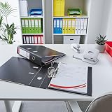 Esselte A4 Lever Arch File Black 72 mm Spine 500 Sheets Vivida view 4