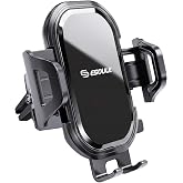 Esoulk Car Phone Holder Mount Air Vent Phone Mount | Stable Air Vent Mount, One-Hand Operation, Adjustable Viewing, Fits Most Smartphones