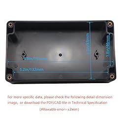 Junction Box, Zulkit Project Box IP65 Waterproof
