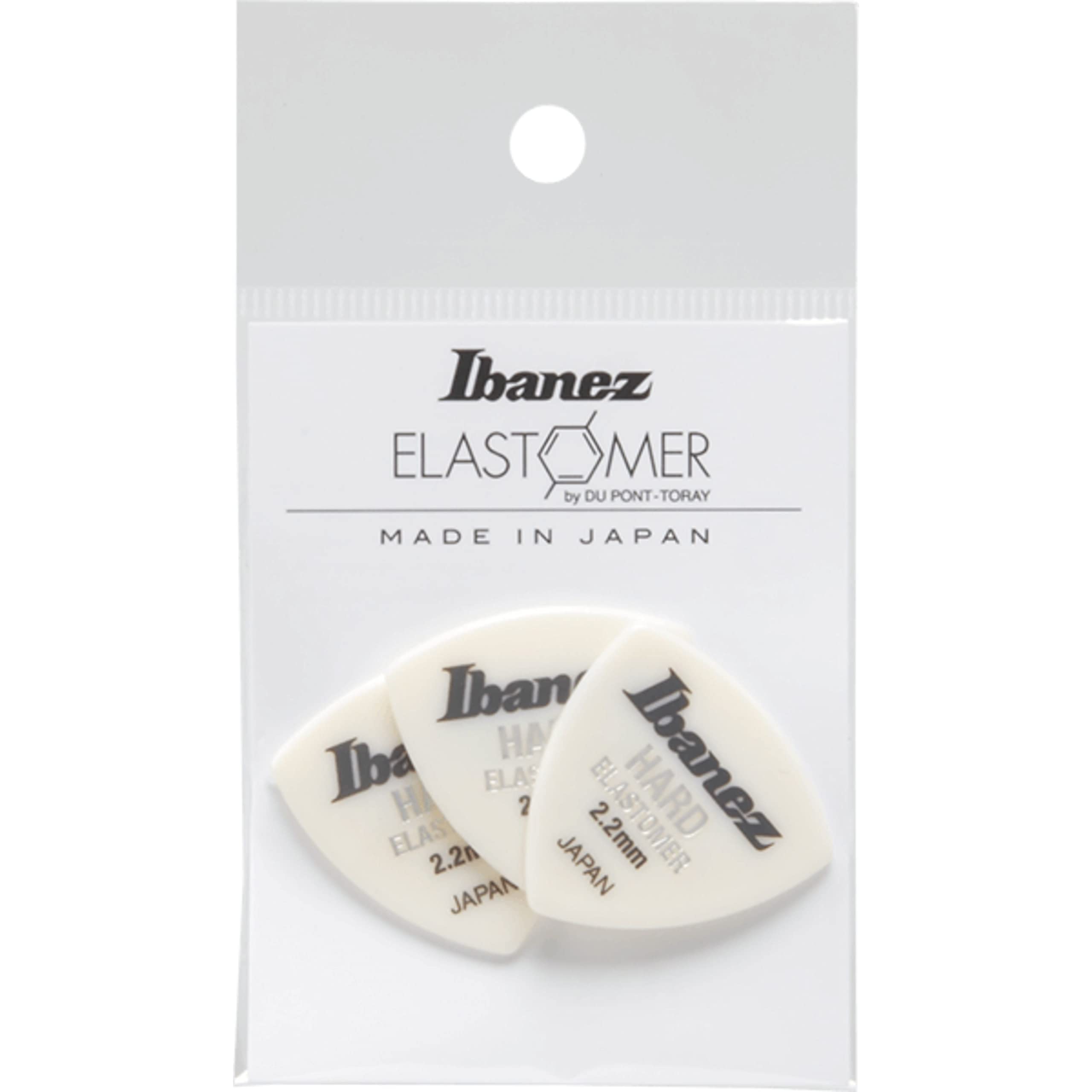 Ibanez Elastomer Series, BEL4HD22, Hard, 3 Pack 2.2mm, Triangle