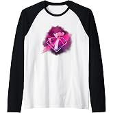 Pink Panther Diamond Paint Brush Raglan Baseball Tee