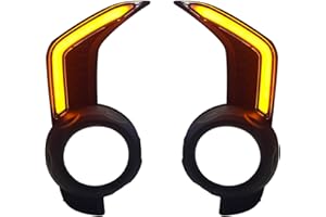 HIGH FLYING for Toyota 4Runner 2014-2024 Car Accessories LED Fog Light Day Lights DRL Daytime Running Lights 2PCS of A Kit, NOT Fit Limited (Amber Lighted Only)