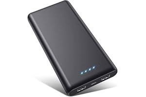 QTSHINE Portable Charger Power Bank 26800mah,Ultra-High Capacity Safer External Cell Phone Battery Pack,2 USB Output High Speed Charging Power bank Compatible with iPhone 16/15/14/13/12 Samsung Android LG etc