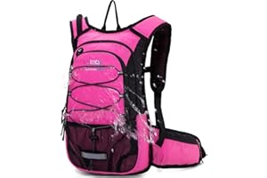 MUBASEL GEAR 15L Insulated Hydration Backpack Pack with 2L Water Bladder Lightweight Hiking Backpack Bag for Women Men Daypack for Hiking Running Festival Camping Biking