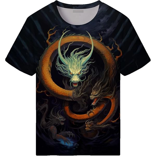 thumbnail image 2 of LAOLIUSN Men's Horse Graphic T-Shirt - Realistic Animal Print Short Sleeve Tee 2 of 12