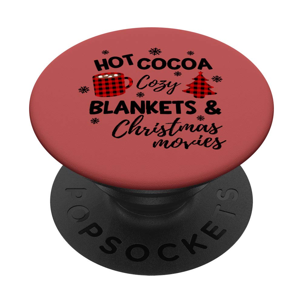 Christmas Shirt Family Matching Buffalo Plaid Gift PopSockets Grip and Stand for Phones and Tablets