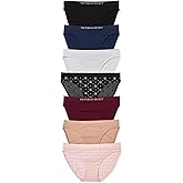 Victoria's Secret Women's Seamless Bikini Underwear, Moderate Coverage Panties for Women, Multi Pack (XS-XXL)