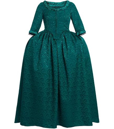 CosplayDiy Women's Dress for Outlander Claire Randall Fraser Cosplay Costume Gown CM Multicolored : Clothing, Shoes & Jewelry