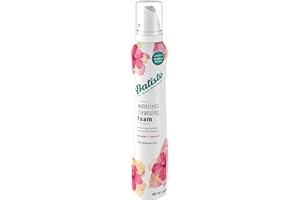 Batiste Waterless Cleansing Foam Cleanse and Smooth with Hibiscus Root, 3.60 OZ