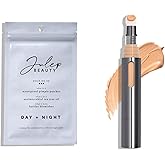 Julep Skin Perfecting Duo (2pc set) - Julep Patch Me Up Waterproof Pimple Patches 72 pcs & Cushion Complexion Concealer & Corrector Stick Infused with Turmeric & Hyaluronic Acid - Medium 210