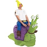 Gaoin Inflatable Costume Adults Inflatable Snail Riding Costume Unisex Halloween Blow up Costume Cosplay Parties