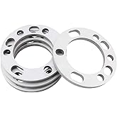 DCVAMOUS 4PC 5x5.5 6x5.5 5x139.7 6x139.7 Universal Wheel Spacers 1/2" (12mm) Compatible with Toyota-Chevy 6 Lug & Dodge-Ford 5 Lug Rims for 75-96 F150 | 94-22 RAM1500 | 98-22 Silverado Sierra 1500