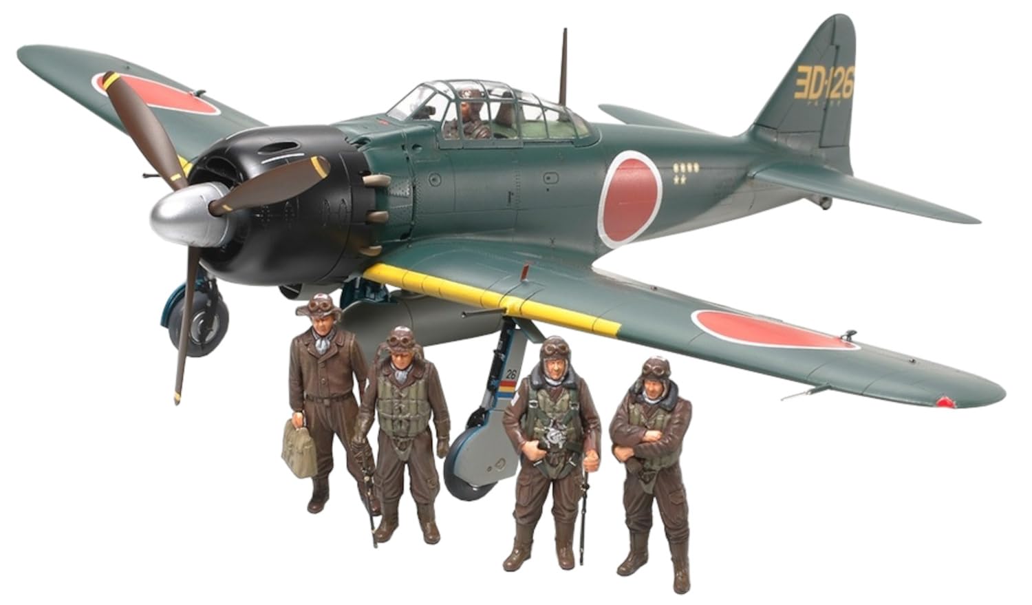Tamiya 61103 Model Aeroplane A6M5/5A Zero Model 52 (1:48 Scale)