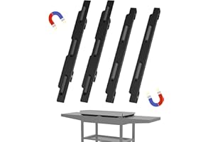 BSTTEK Wind Guards for Blackstone 36 Inch Blackstone Griddle,Magnetic Stainless Steel Wind Screen Griddle Accessories, Protect Flame,Save Propane,Hold Heat
