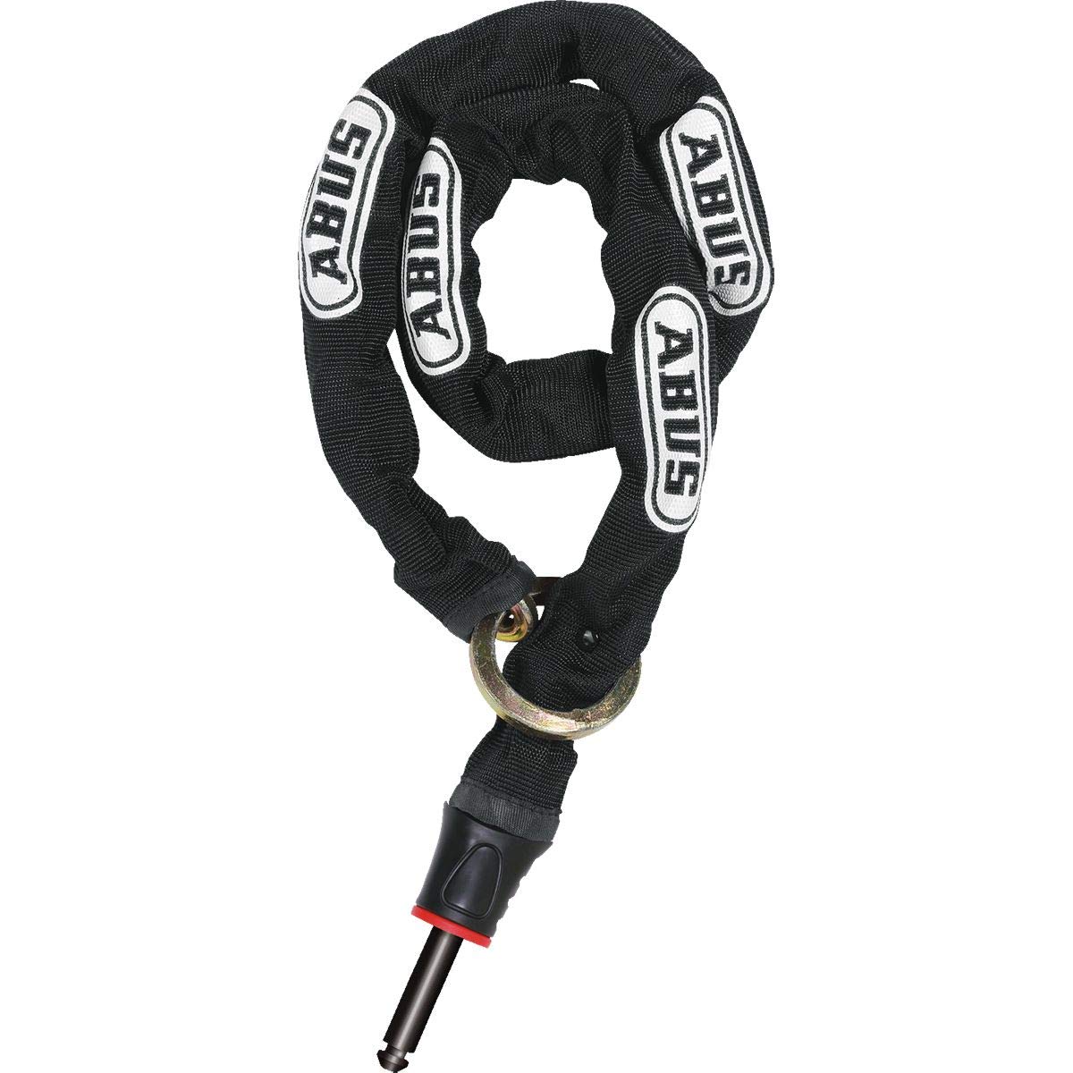 ABUS Frame Lock Mortise Chain, Adaptor Chain 6KS, 6 mm Thick Chain Lock, Secondary Security for Bicycles, Black