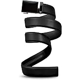 Mission Belt Men's Leather Ratchet Belt, 40mm Solid Collection