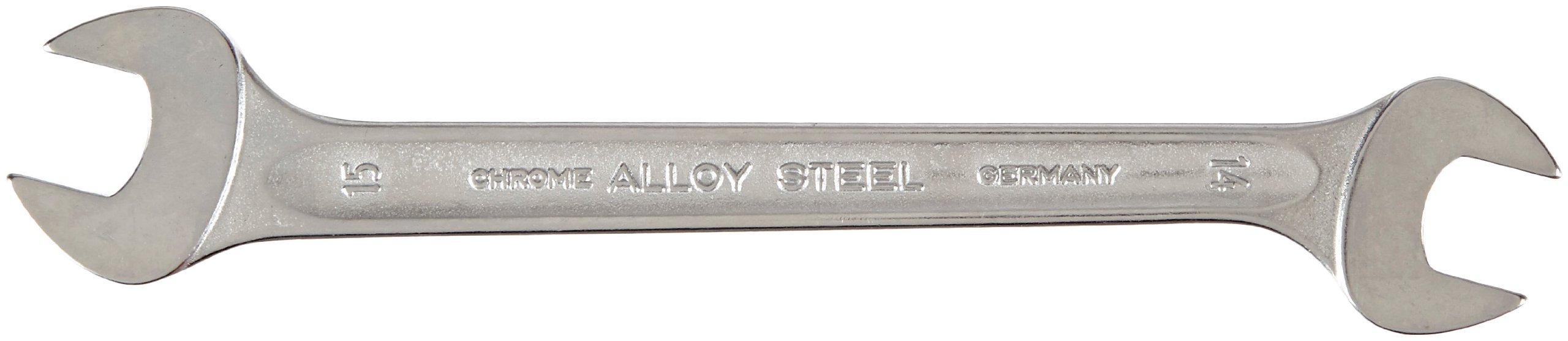 Stahlwille 10 14 X 15 "10" Double Open Ended Spanner Set, Silver, 14 x 15 mm