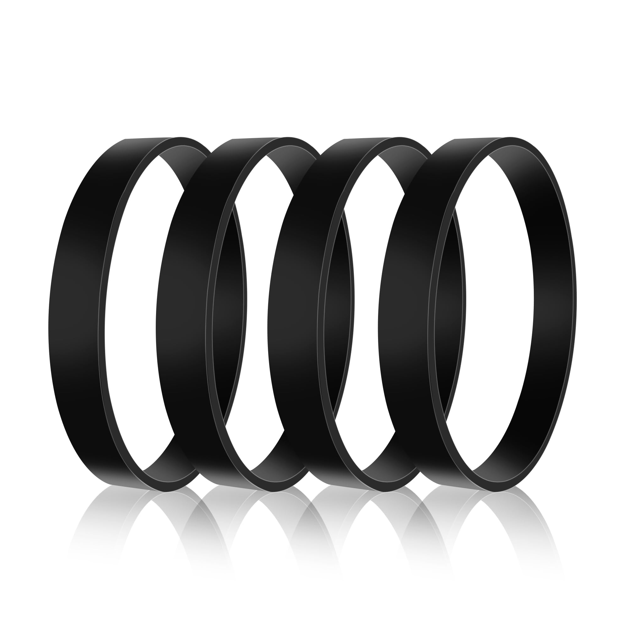 Photo 1 of 0300604 Vacuum Belts for Oreck Vacuum Cleaner, Replacement Belt Parts for Oreck XL Upright Vacuum Cleaner (4 Pack)