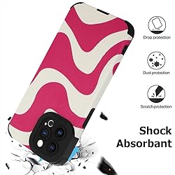Wlxee Compatible iPhone 14 Pro Max 6.7 "2022 Wave