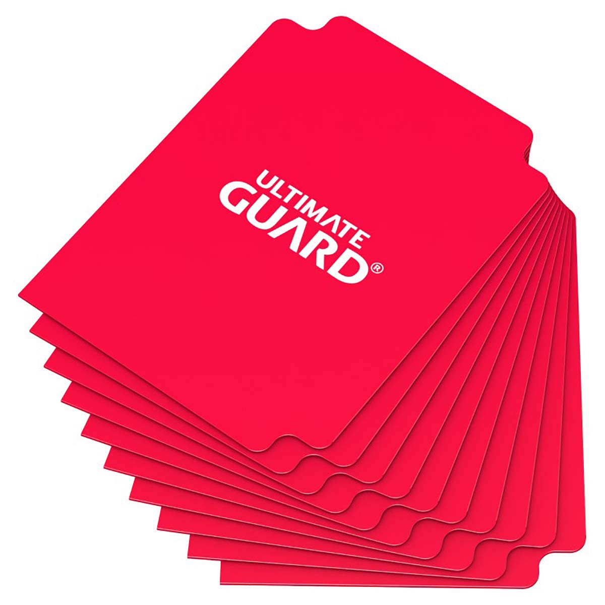Ultimate Guard Card Dividers Standard Size Red (10)