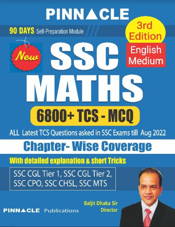 SSC 6800 TCS MCQ Chapter wise 3rd Edition English medium SSC 6800 TCS MCQ Chapter wise 3rd Edition English medium
