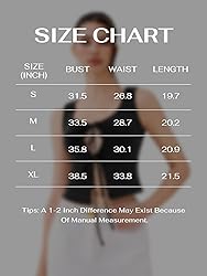 REORIA U-Neck Adjustable Tie-Front Crop Tank Top