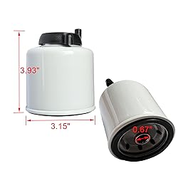 6667352 Fuel Filter Water Separator 2 Pcs