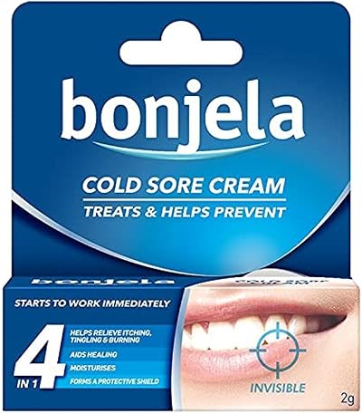 Bonjela Invisible Cold Sore Cream 2g - Effective Treatment for Cold Sores