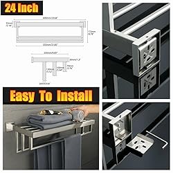 Alise Large Towel Rack,Towel Hanger Towel Shelf
