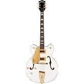 Gretsch G5422GLH Electromatic Classic Hollowbody Double-Cut Left-handed - Snowcrest White