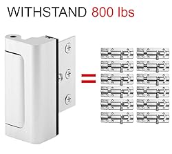 3 Pack Door Reinforcement Locks with 12