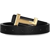 Relang Women's Belts with Gold Buckle, Fashion Waist Band, Elegant Ladies' Belt, Gift for Women