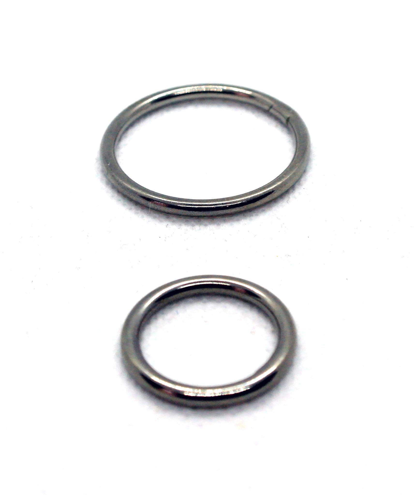 O Rings A4 Stainless Steel 316 Welded Polished Marine Grade Pack of 2 Rings (3mm x 30mm id)