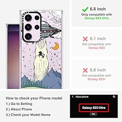 MOSNOVO for Galaxy S23 Ultra Case, [Buffertech 6.6