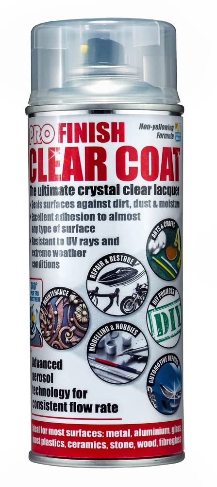 E-TECH Pro Finish Clear Coat - 400ml