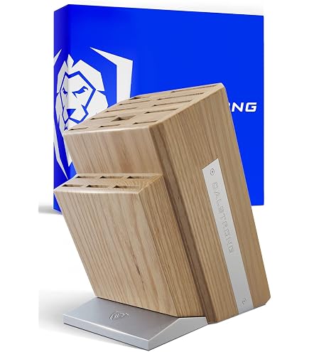 Cutco 1748RP Homemaker+8 Blocco Coltelli In Legno Di Ciliegio 18 Fessure - Realizzato Negli USA - Contenitore Per Coltelli Da Cucina In Legno Massello
