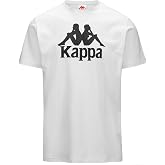 Kappa Authentic Estessi T-Shirt for Men &ndash; Round Neckline &ndash; Short Sleeves &ndash; Straight Hemline &ndash; 100% Cotton