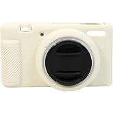 Easy Hood ZV-1F Camera Case, Soft Silicone Rubber Protective Cover Skin for Sony ZV1F/ZV-1 II/ZV-1M2/ZV-1 Mark II Vlog Camera