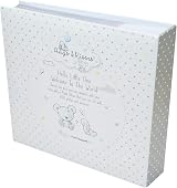 YöL Baby Photo Album 200 Photos 4x6 Hello Baby Memo Keepsake White view 4