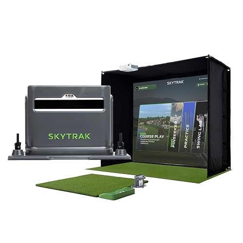 SkyTrak ST+ Golf Simulator – Ultimate Studio Package | Home Golf ...