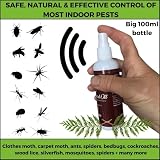 Evanmore Cedarwood Oil Moth Repellent 100 ml Natural Safe Spray view 3